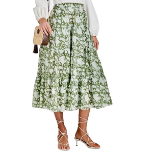 Maje Jitale Ruffled skirt